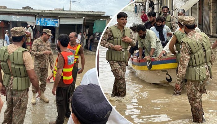 Relief Activities Of Pakistan Army Are Continuing In The Flood Affected