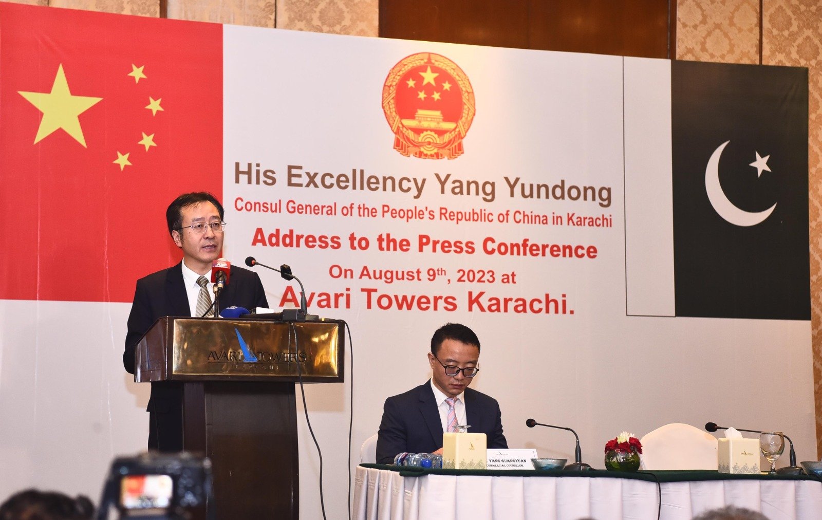 Chinese Consul General In Karachi Yang Yundong Speaks About