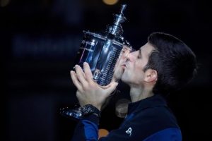 Djokovic headed for bright finish with U.S. Open win