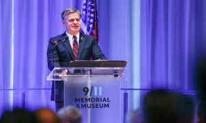 FBI Director Wray speaks about compensation