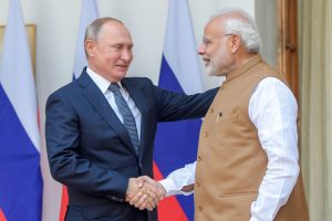 PM Narendra Modi and Russian President Vladimir Putin