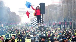 French protesters angry over fuel taxes