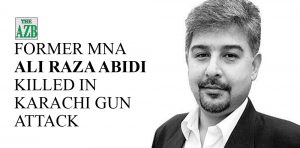 Ali Raza Abidi Killed
