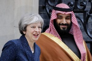 UK PM to hold bilateral meeting with Saudi crown prince