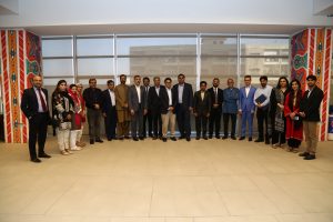 Group Picture with winners of Lab Azad - Excellence in Journalsim Awards-min
