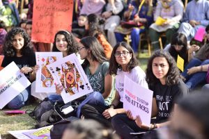Karachiites supporting the cause at Aurat March