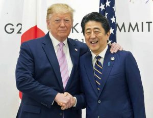Abe-Trump-Handshake