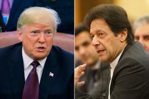 IMRAN KHAN AND TRUMP