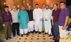 Mr. & Mrs. Aslam Khaliq hosted Dinner and Mango Party