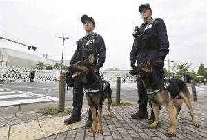 Police dogs to patrol Osaka G 20 Summit