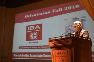 Associate Dean IBA Dr. Sayeed Ghani