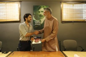 Ali Rehman Khan with Syed Asaad Ayub Ahmed