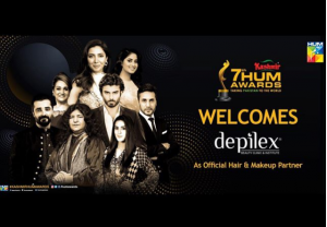 Depilex Announced as the Official Hair and Makeup Partner for the 7th Hum Awards