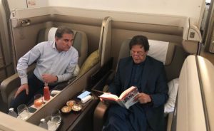 Imran Khan In Plane