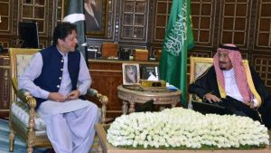 Imran Khan in Saudia
