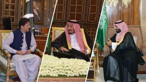 Imran Khan in Saudia Arabia