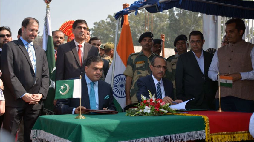 Daily The Azb Pakistan, India sign agreement to Kartarpur Corridor