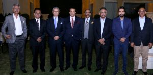 Ishtiaq Baig host a reception
