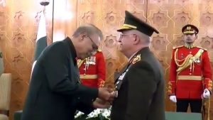 President confers Nishan-e-Imtiaz (M) upon Gen Yasar Güler