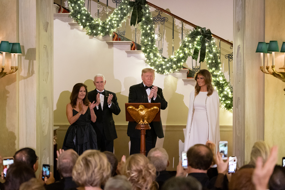 President Trump and First Lady thank troops in Christmas message