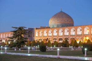 Sheikh Lotfollah Mosque in Isfahan, Iran