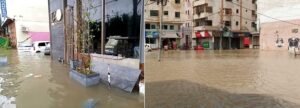 Restaurants across the Karachi flooded with rainwater, causing losses of billions of rupees