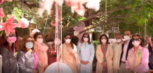 First-Lady-Samina-Alvi-Inaugurates-Lady-Dufferin-Hospital-Pink-Tree-2