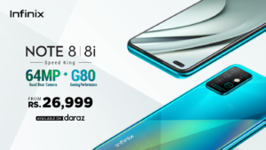 Infinix Note 8, announced with 64MP quad camera and a MediaTek Helio G80 2