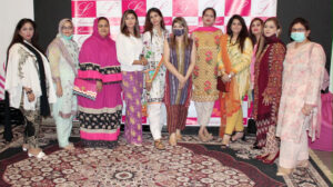 Some LADIESFUND members at the event