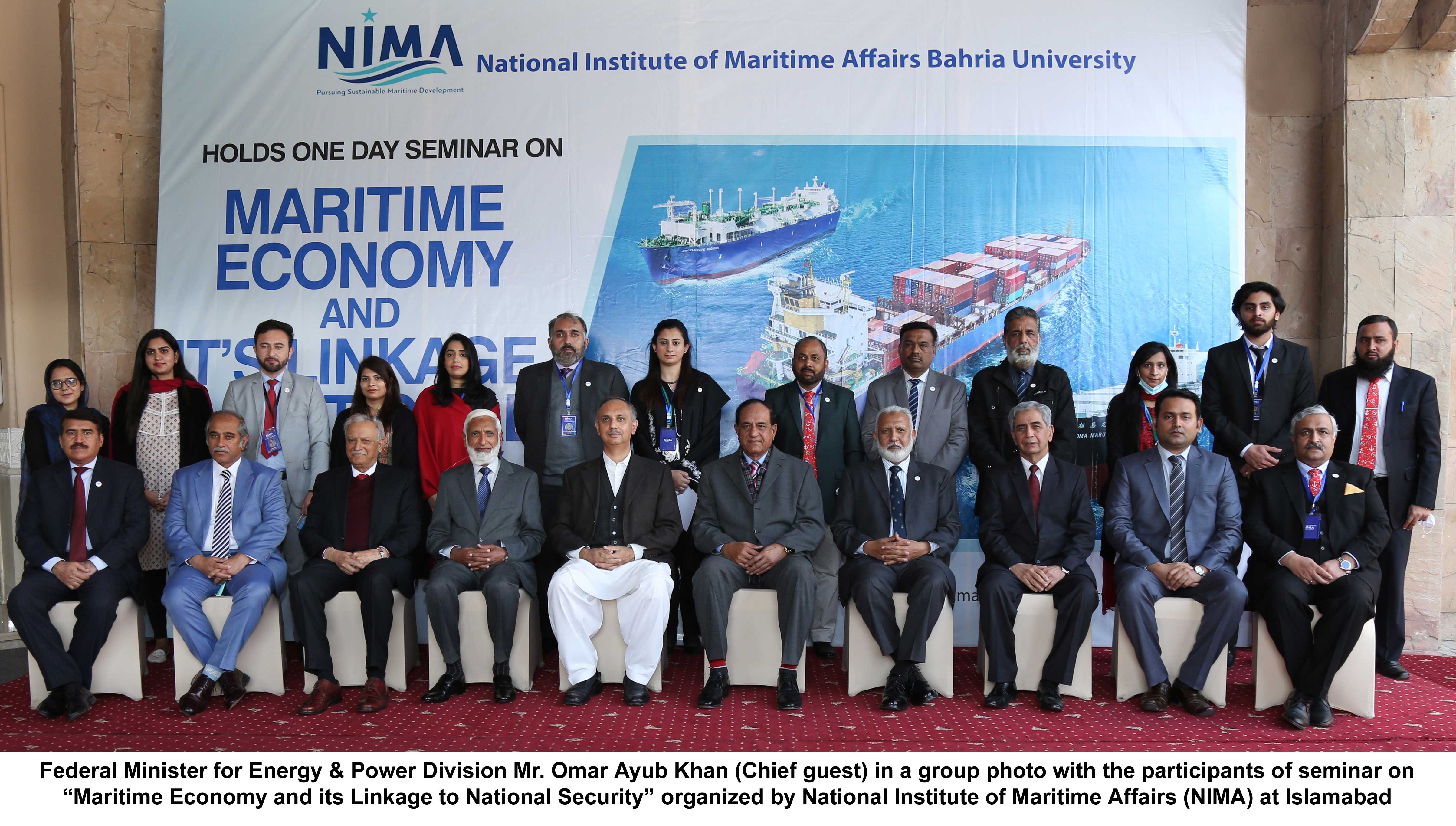National Institute of Maritime Affairs organized  Seminar on “maritime Economy and Its Linkage to National Security”