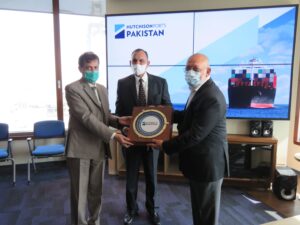 Federal Minister of Railways visits Hutchison Ports Pakistan