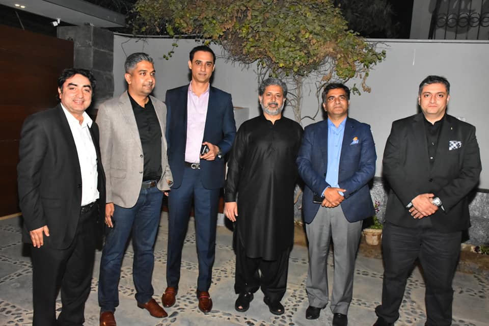Farid Alam CEO AKD Group hosted Dinner and Musical program to celebrate Engagement of his Daughter at his residence in DHA.