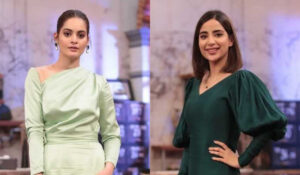 Minal Khan and Saboor Aly Western style