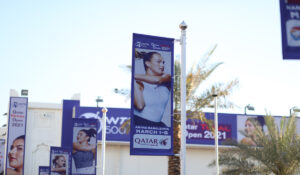 Qatar Airways & Qatar Duty Free sponsor the Qatar Total Open 2021 Tennis Tournament.
