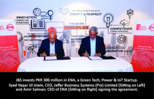JBS invests PKR 300 million in ENA,