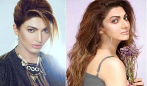 Pakistani film actress and model Sana Fakhar