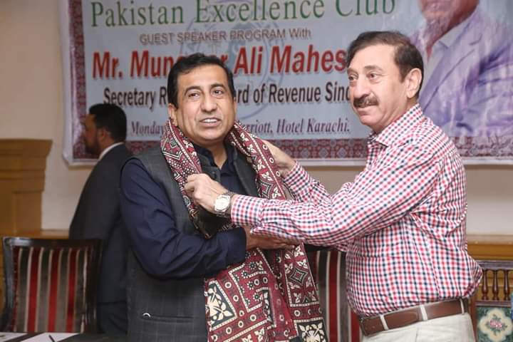 Secretary Revenue Munawar Ali Mahesar