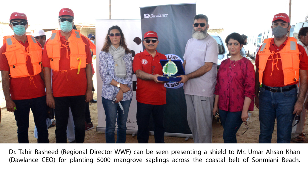 Dawlance joins WWF-Pakistan for plantation of 5,000 Mangroveson coastal belt