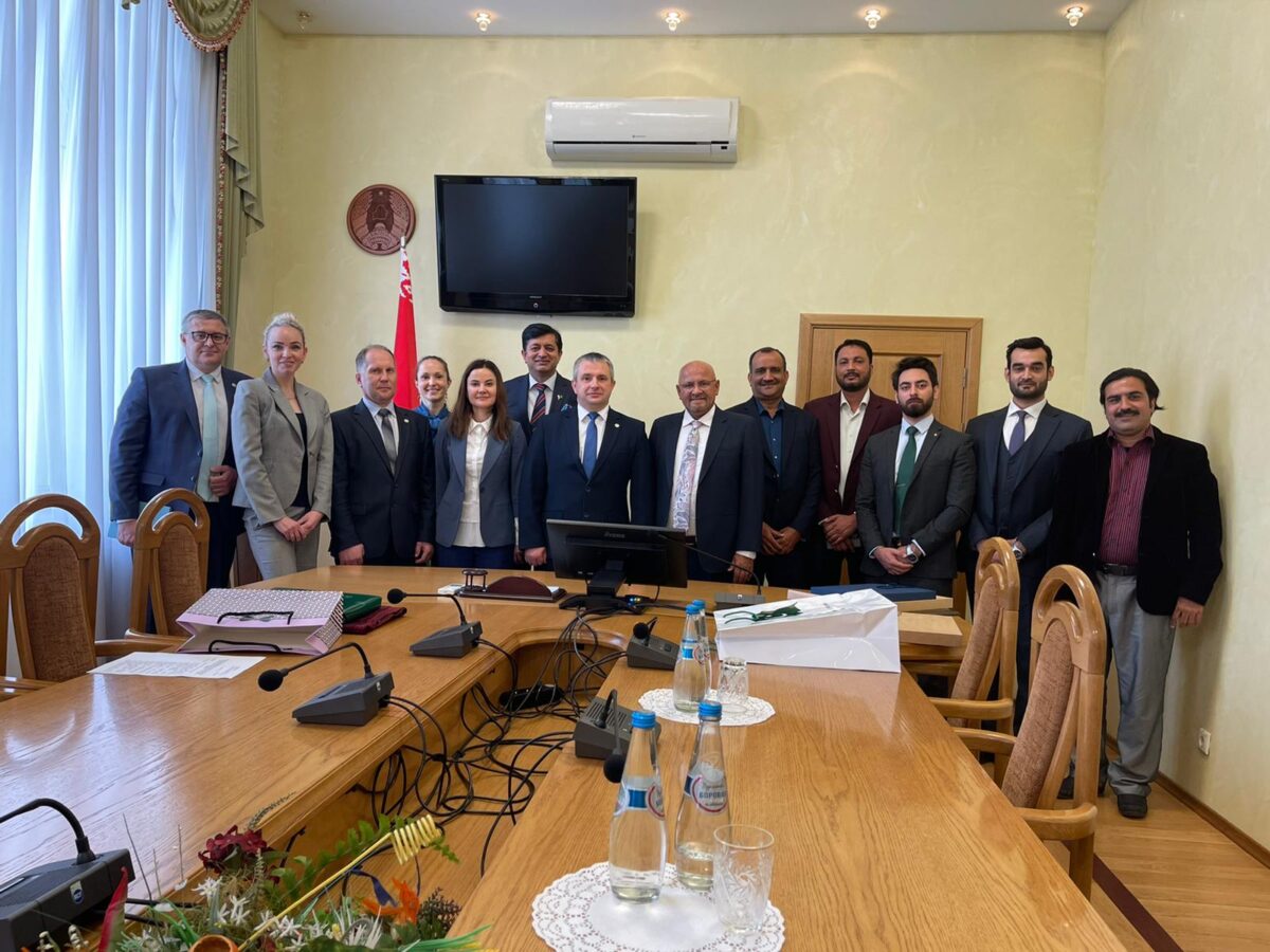 Ghufran Memon , Secretary National Food Security met with the Minister of Agriculture of Belarus