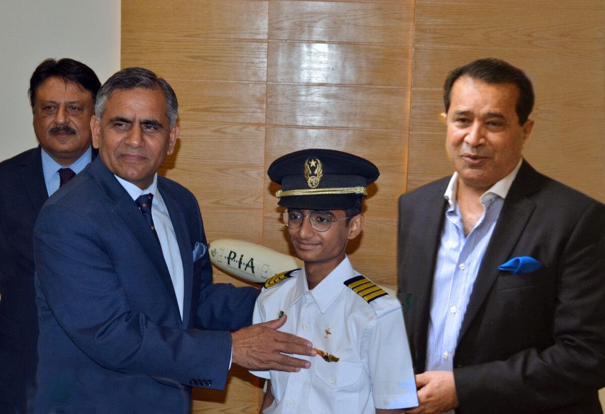 Make-A-Wish child became a PIA Pilot