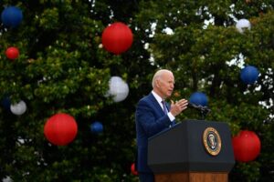 President Biden Celebrating Independence Day