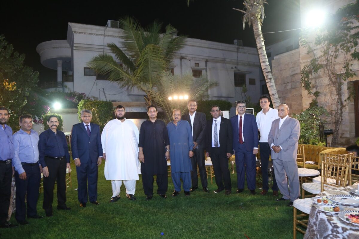 Chairman Mundia group Ilyas Mundia hosted dinner at his residence
