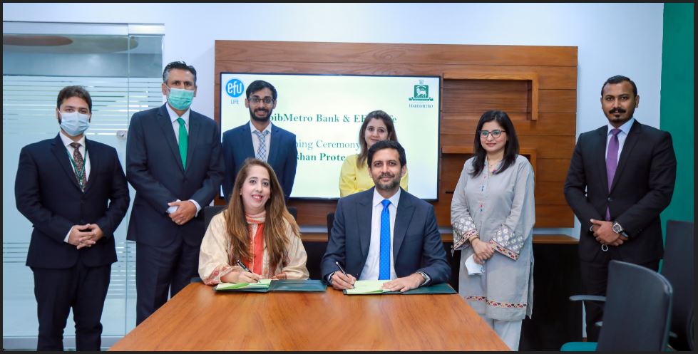 EFU Life and HABIBMETRO to provide Takaful Protection to Roshan Digital Accountholders