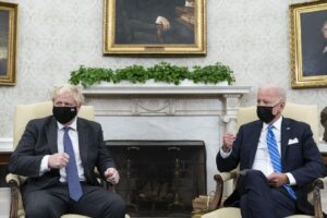 President Biden met PM Boris Johnson of the United Kingdom