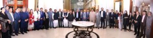 hosted dinner in honor of Gohar Ejaz