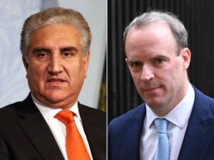 shah mahmood Dominic Raab
