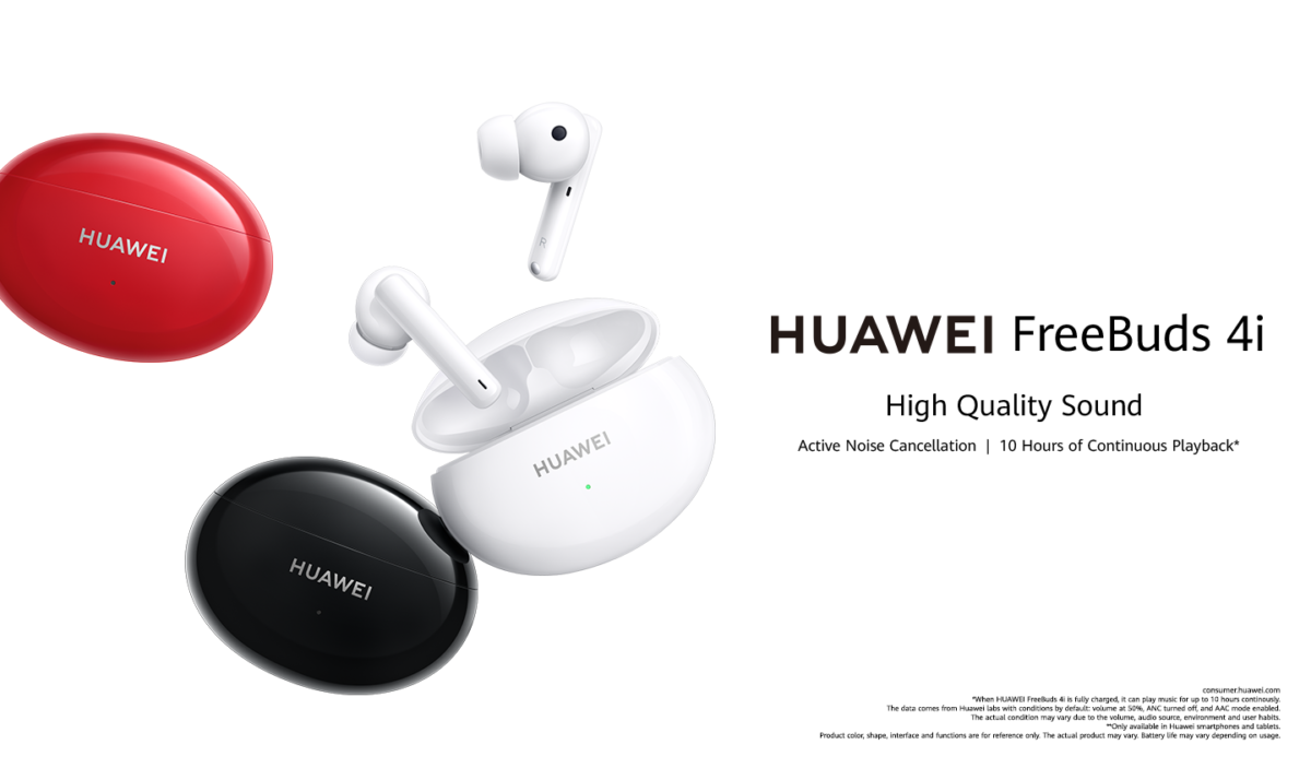 The HUAWEI FreeBuds 4i: High quality sound is just a pair of earphones away