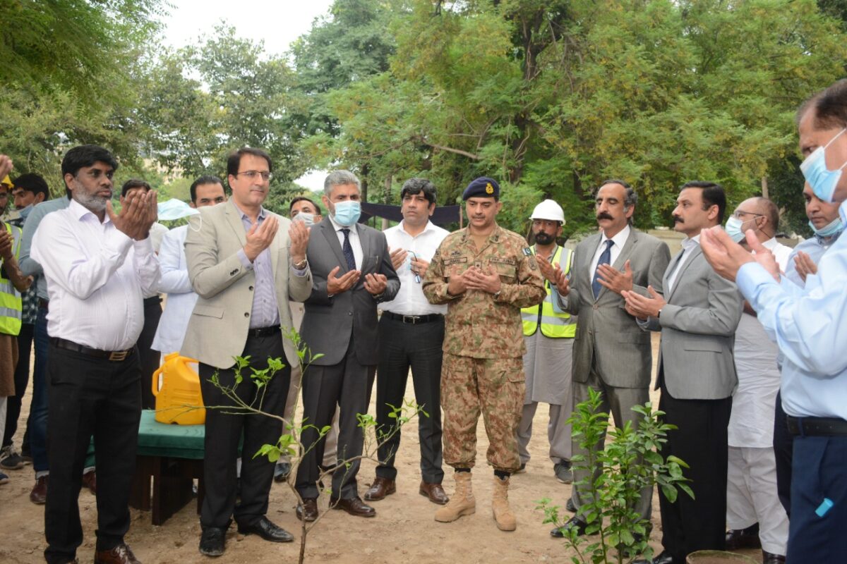 Continuing PM Initiative of Green Pakistan LCBDDA pledge to Plant over 5000+ Trees