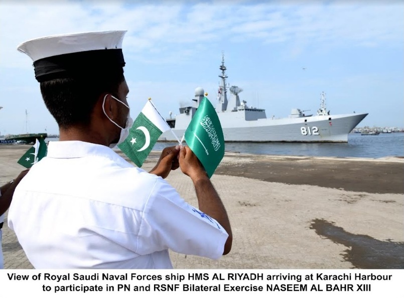 Pakistan Navy and Royal Saudi Naval Forces Joint Exercise Naseem Al Bahr – Xiii Commences at Karachi