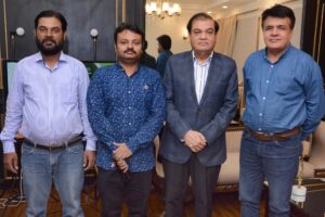 hosted Lunch for Syed Turab Shah